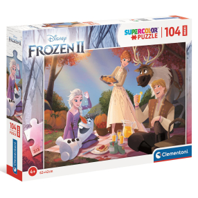 Clementoni 23757 - Puzzle Maxi 104 Frozen 2