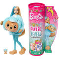 Barbie Cutie Reveal Barbie v kostýme - Medvedík v modrom kostýme delfína