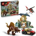 LEGO® Jurassic World 76976 Letecká misia so spinosaurom a quetzalcoatlom