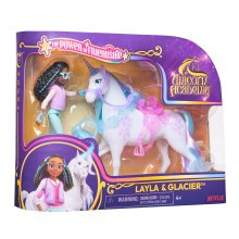                             Unicorn Academy Figúrky Layla a Glacier 11 cm                        