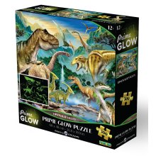                             PRIME 3D Svietiace PUZZLE - Údolie dinosaurov 500 dielikov                        