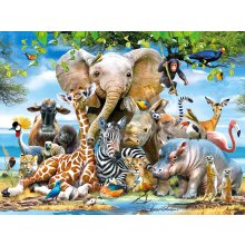                             PRIME 3D PUZZLE - Africký úsmev 63 dielikov                        