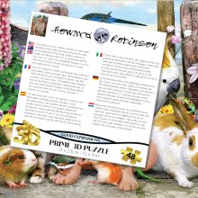                             PRIME 3D PUZZLE - Dobrí spoločníci 48 dielikov                        
