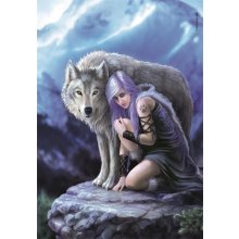                             Clementoni - Puzzle 1000 Anne Stokes Ochranca                        
