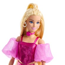                             Barbie deluxe modelka - ružový korzet                        