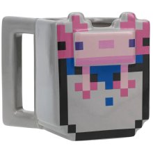                             3D hrnček Minecraft Axolot                        