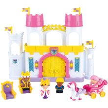                             PLAYGO - Kráľovský palác na batérie 14 ks                        