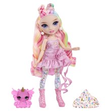                             Rainbow High Bábika so slizom a trblietkami - Bella (pink)                        