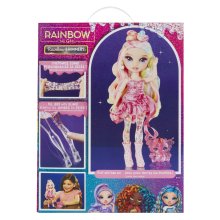                             Rainbow High Bábika so slizom a trblietkami - Bella (pink)                        