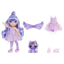                             Rainbow High Malá sestrička víla - Amethyst (Purple)                        