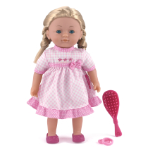                             Dolls World - Panenka Charlotte 36 cm, s hřebínkem                        