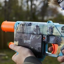                             Pištoľ Nerf Star Wars: Mandalorian s 12 šípkami                        