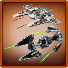                             LEGO® Star Wars™ 75348 Mandalorianská stíhačka třídy Fang proti TIE Interceptoru                        