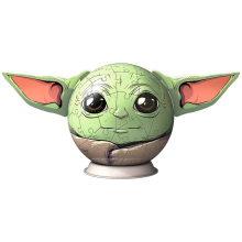                             Ravensburger Puzzle-Ball Star Wars: Baby Yoda s ušima 72 dílků                        