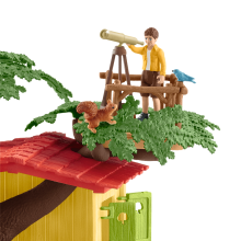                             Schleich 42408 Dům na dobrodružném stromě                        