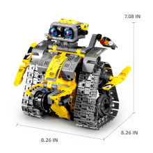                             MECHANICAL MASTER - Stavebnice 3v1 R/C Robot &amp; Pásový mechanický dinosaurus 430 ks                        