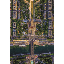                             Clementoni - Puzzle 1500 Flying over Paris                        