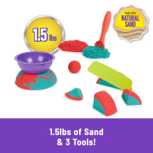                             Spin Master Kinetic Sand modelovací sada s nástroji                        