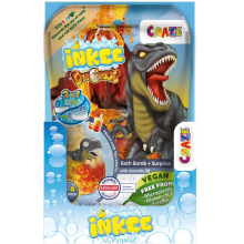                             INKEE Šumivá bomba do vany s překvapením - Dinosaurus                        