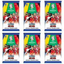                             Fotbalové karty Topps EURO 2024 Packet 8ks                        