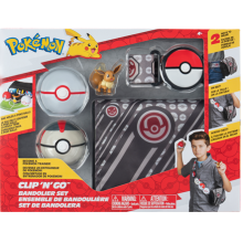                             Pokémon Clip &#039;n&#039; Go Bandolier Set Pikachu více druhů                        