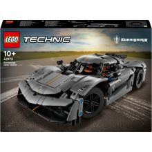                             LEGO® Technic 42173 Šedé hyperauto Koenigsegg Jesko Absolut                        