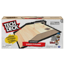                             Spin Master Tech Deck dřevěná rampa s fingerboardem                        