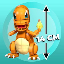                             Mega Construx postav a vystav si Pokémona - Charmander                        