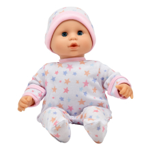                             Dolls World Miminko Baby Joy WHITE- 38 cm                        