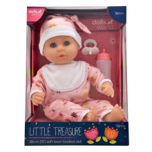                             Dolls World Miminko Little Treasure PINK - 38 cm                        