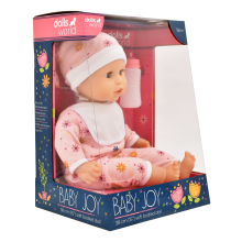                             Dolls World Miminko Baby Joy PINK - 38 cm                        