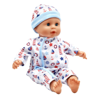                             Dolls World Miminko Baby Joy BLUE - 38 cm                        