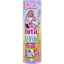                             Barbie Cutie Reveal Barbie barevné sny - Zajíček                        