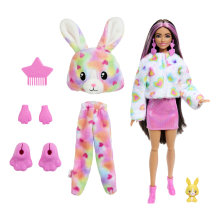                             Barbie Cutie Reveal Barbie barevné sny - Zajíček                        