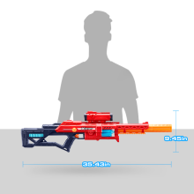                             ZURU X-SHOT Excel Ranger X8 Blaster 24 šipek                        