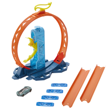                             Hot Wheels Track Builder set pro stavitele - nakopávací smyčka                        