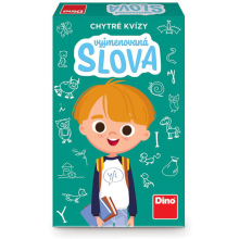                             Dino - CHYTRÉ KVÍZY - VYJMENOVANÁ SLOVA Naučná hra                        