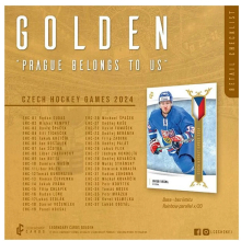                             PANINI GOLDEN PRAGUE 2024 Hokejové karty                        