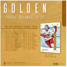                             PANINI GOLDEN PRAGUE 2024 Hokejové karty                        