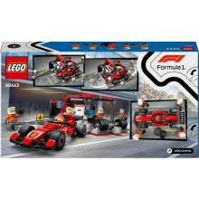                             LEGO® City 60443 Zastávka v boxech F1® a personál s vozem Ferrari                        