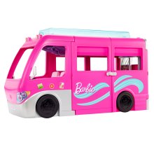                             Barbie karavan snov s obrovskou šmykľavkou                        