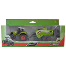                             FARM SERVICE - Traktor s lisom na slamu 1:50 - 2 druhy                        