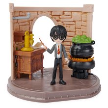                             Harry Potter Učebňa miešania elixírov s figúrkou Harryho                        