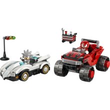                             LEGO® Sonic the Hedgehog™ 77118 Silver a jeho auto vs. Knuckles a jeho monster truck                        