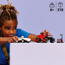                             LEGO® Sonic the Hedgehog™ 77118 Silver a jeho auto vs. Knuckles a jeho monster truck                        