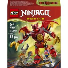                             LEGO® NINJAGO® 71851 Kaiov bojový balíček s dračím oblekom                        