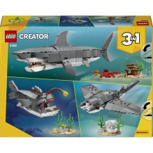                             LEGO® Creator 31381 Divoký žralok a truhlica s pokladom                        