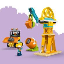                             LEGO® DUPLO® Mesto 10476 Stavenisko a vozidlá 3 v 1                        