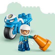                             LEGO® DUPLO® Mesto 10471 Modrá policajná motorka                        