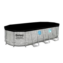                             BESTWAY 56716 - Bazén s konštrukciou Stone Swim Vista 549 x 274 x 122cm + kartušová filtrácia                        